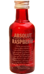 Vodka Absolut Raspberry 40% 50ml miniatura