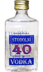 Vodka Stodolní 40 original 40% 50ml miniatura