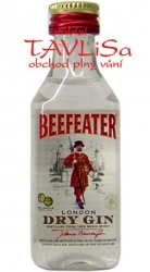 Gin Beefeater Dry 47% 50ml miniatura etik2