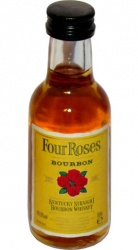 Whisky bourbon Four Roses 40% 50ml miniatura etik2
