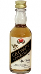 Whisky Canadian Crown 40% 50ml Kord miniatura