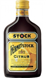 Fernet Stock citrus 30% 0,2l Božkov etik2