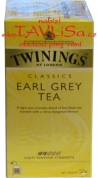 čaj černý Earl Grey tea 25x2g Twinings
