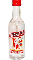 Vodka Tovaritch! 40% 50ml Russian vodka Miniatura