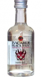 Rum Bacardi Black Razz Raspberry35% 50ml miniatura