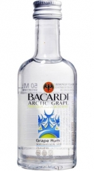 Rum Bacardi Arctic Grape 35% 50ml miniatura