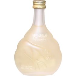 Cognac Liqueur Meukow Vanilla 30% 50ml miniatura
