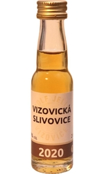 Slivovice Vizovická 2020 50% 20ml v Sada-S