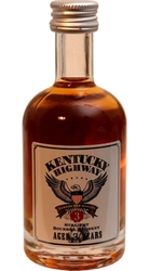 Whiskey Kentucky Highway 3Years 40% 50ml v sadě