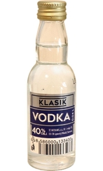Vodka Clear Nicolaus 40% 40ml miniatura etik3