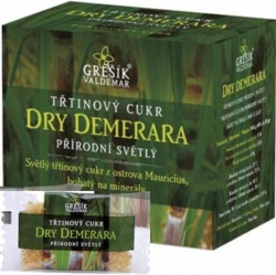Cukr Třtinový Dry Demerara 6g x40 sáčků Grešík