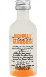 Vodka Absolut Mandrin 40% 50ml miniatura
