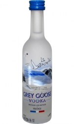 Vodka Grey Goose 40% 50ml v sadě s Gin miniatura