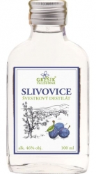 Slivovice 46% 0,1l Grešík placatka