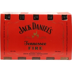 Whisky Likér Jack Daniels Fire 35% 50ml x10 mini