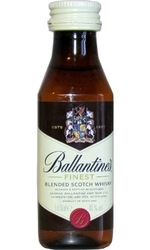 Whisky Ballantines Finest 40% 50ml miniatura etik2