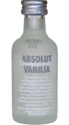 Vodka Absolut Vanilia 40% 50ml miniatura