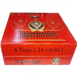 Jagermeister 35% 40ml x24 x4 bal Germany miniatura