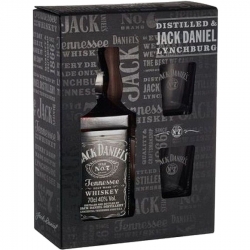 Whisky Jack Daniels 40% 0,7l +2x sklo Tennes etik4