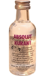 Vodka Absolut Kurant 40% 50ml miniatura