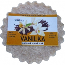 Vonný vosk vanilka 30g Palmový Rentex