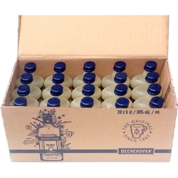 Becherovka Lemond 20% 50ml x20 miniatur etik3