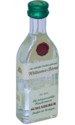 Williams Birne 40% 30ml Schladerer miniatura etik1