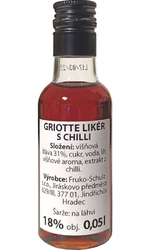 Griotte likér s chilli 18% 50ml Fruko miniatura