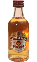 Whisky Chivas Regal 12y 40% 50ml miniatura etik4