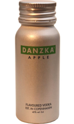 vodka Apple 40% 50ml Danzka v sada Minipack č.1