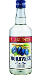 Švestka Moravská 40% 0,5l Rudolf Jelínek etik4