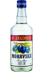 Švestka Moravská 40% 0,5l Rudolf Jelínek etik4