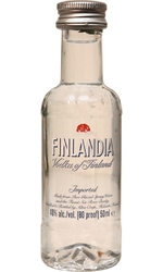 Vodka Finlandia Clear 40% 50ml miniatura etik2