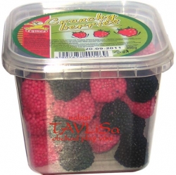 Bonbóny Crunchy Berries 300g želé maliny Cymes