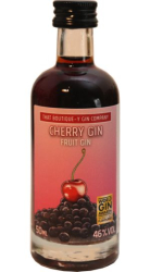 Gin Cherry 46% 50ml Boutique-y miniatura