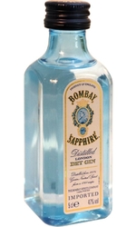 Gin Bombay Sapphire 47% 50ml miniatura etik3