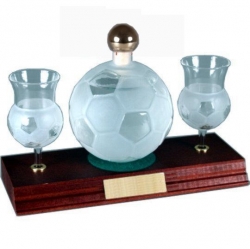 sklo Fotbalový míč 0,35l pohárky, jméno Manolis