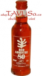 Absinth Red 80% 40ml Antonio Nadal miniatura