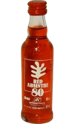 Absinth Red 80% 40ml Antonio Nadal miniatura