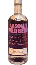 vodka Absolut Wild Berri 38% 1l