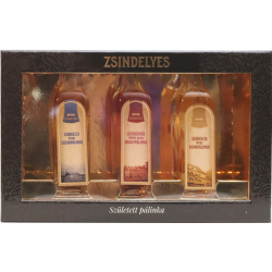 Pálinka Zsindelyes Sada č.2 44% 40ml x3 miniatury