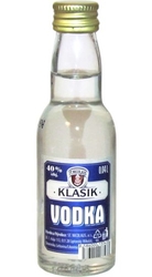 Vodka Clear Nicolaus 40% 40ml miniatura etik2