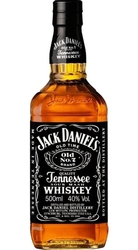 whisky Jack Daniels 40% 0,5l Tennessee etik2