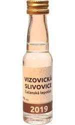 Slivovice Čačanská lepotica 2019 50% 20ml v Sada-S