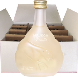 Cognac Liqueur Meukow Vanilla 30% 50ml x12 mini