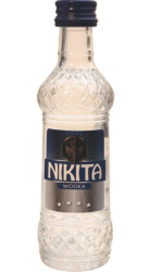 vodka Nikita clear 37,5% 40ml miniatura etik2