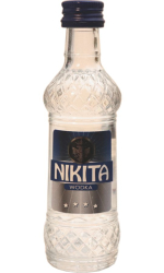 vodka Nikita clear 37,5% 40ml miniatura etik2