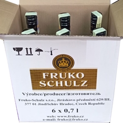 Liqueur Peach 20% 0,7l x6 Fruko Schulz