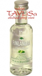 vodka Finlandia Lime Fusion 40% 50ml miniatura