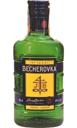 Becherovka 38% 0,2l Jan Becher placatice
